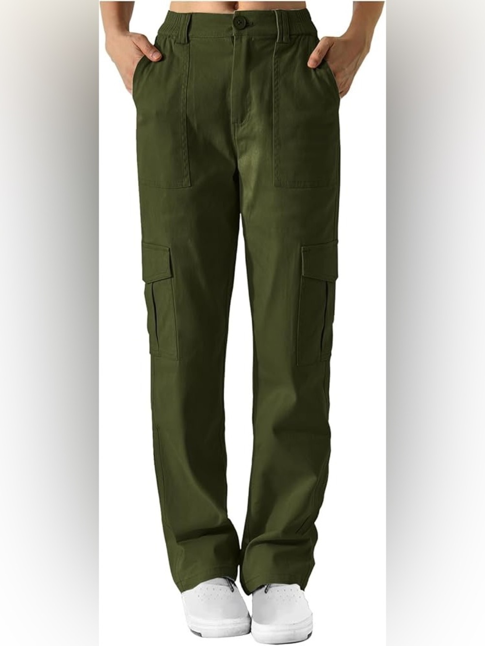 NWOT! Women’s Lepunuo Olive Green Cargo Pants